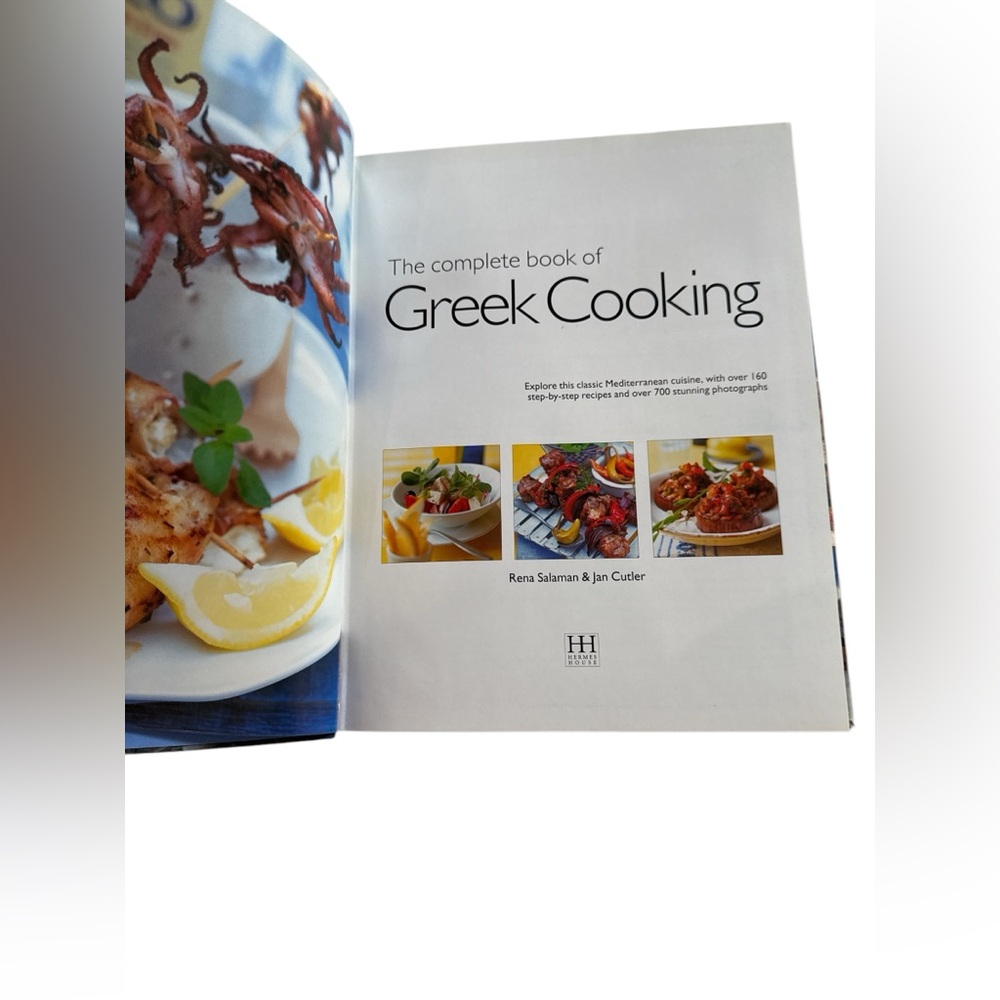 Greek Cooking Cookbook in like new condition - Picture 3 of 5